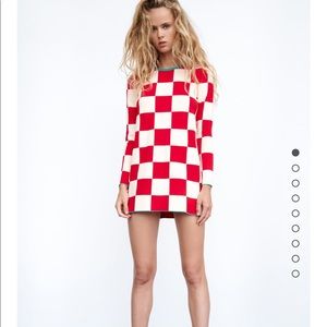 Fall 21 Zara Plaid Dress